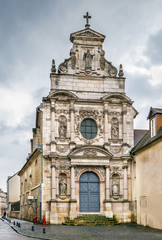 Fototapeta na wymiar Chapel of the Carmelites, Dijon, France