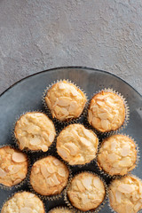 Muffins with cottage cheese.