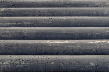 Texture Created Using Grey Metal Pipes