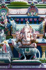 Fototapeta na wymiar Hindu Tempel