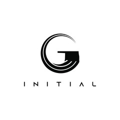 Logo design about initials G.