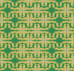 baroque textile and upholstery decoration pattern