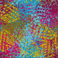 Fototapeta na wymiar Abstract vector seamless multicolor background