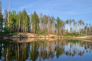 Obraz premium Lukh River