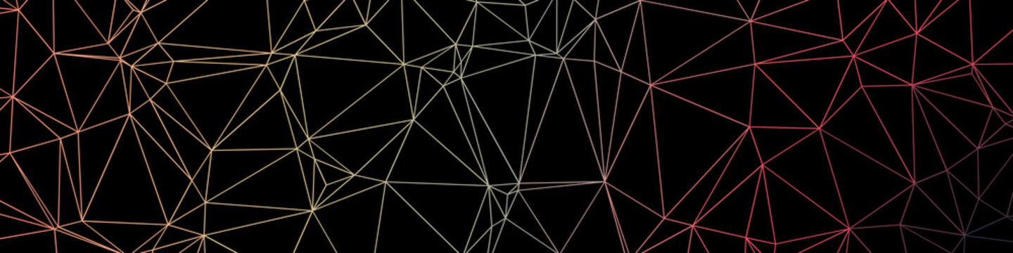 Color Abstract trianglify Generative Art background illustration