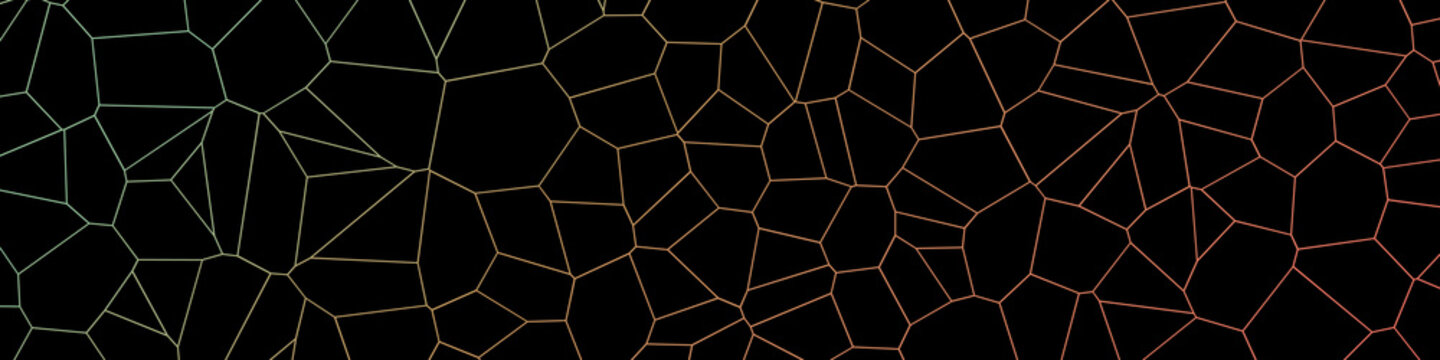 Color Abstract trianglify Generative Art background illustration