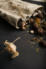 Soap nut texture. Nature cosmetic. Eco friendly alternative 