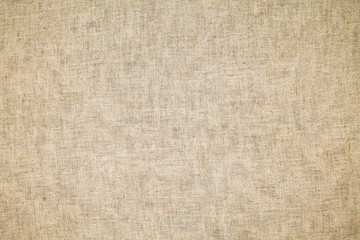 Naklejka na ściany i meble Natural linen material textile canvas texture background