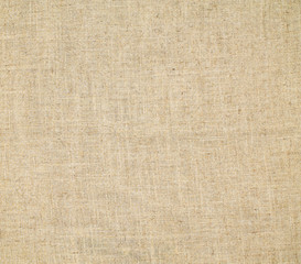 Naklejka na ściany i meble Natural linen material textile canvas texture background