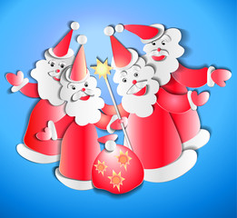 santa clauses