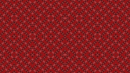 Colored African fabric with geometric shapes  