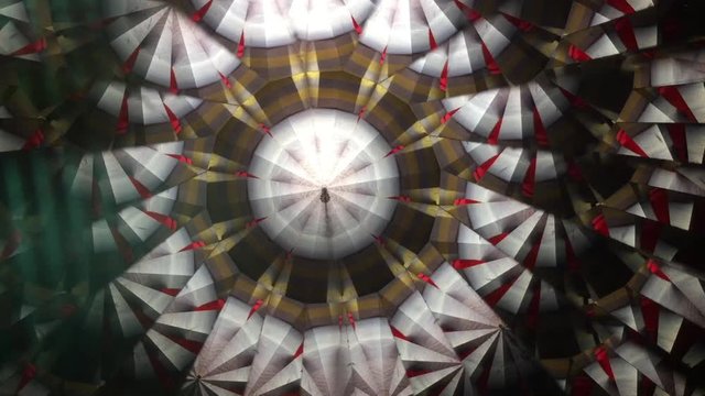 Kaleidoscope background. Shooting done with a real Kaleidoscope
