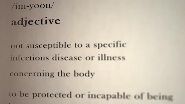 Immune Definition