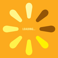 Isolated loading bars