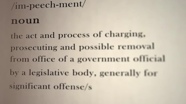Impeachment Definition