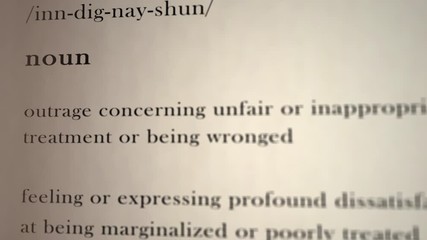 Indignation Definition