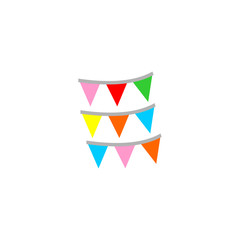 birthday party celebration icon vector design symbol