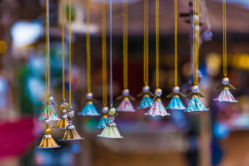 christmas angels on strings
