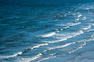 Meer bei Trouville sur Mer, Normandie, Frankreich