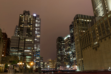 Chicago by night