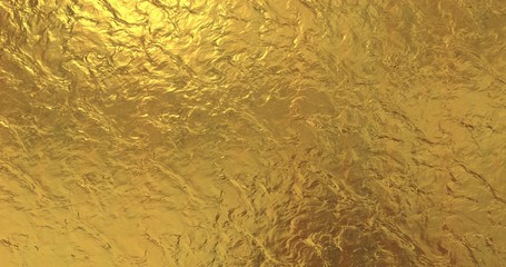 Golden foil background. Gold texture 3D rendering image 3D rendering