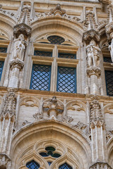 Details of the ancient buildings at the Grand Place (Brussels)