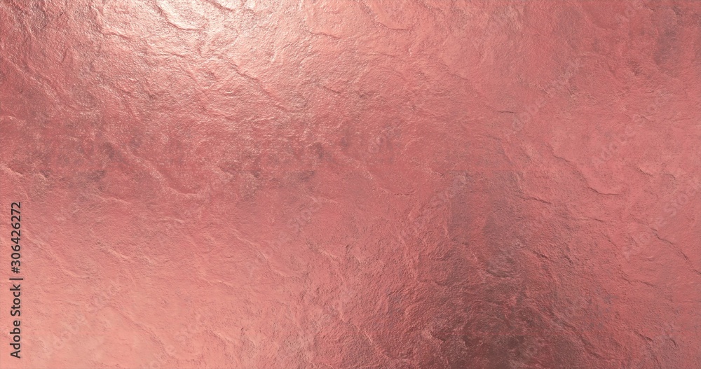 Poster rose gold foil background. gold texture 3d rendering image 3d rendering