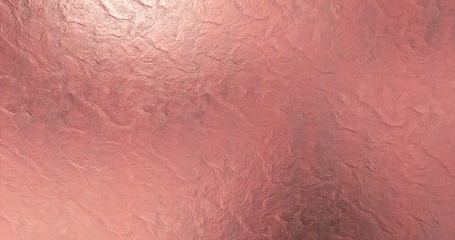 Rose gold foil background. Gold texture 3D rendering image 3D rendering