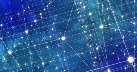 Background Abstract Dynamic Plexus Futuristic Technology. 3D rendering