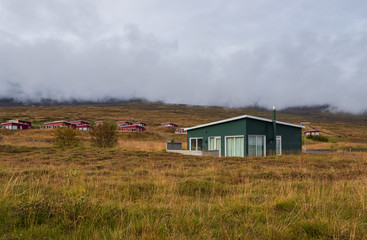 Landscape near Akureyri, Iceland. September 2019