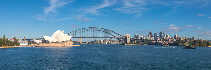 Naklejka premium Sydney Harbor