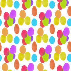 Vector abstract background multicolored shades circles on white