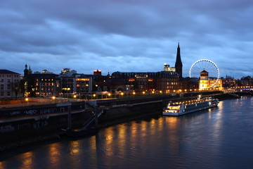 Promenade in Düsseldorf Altstadt
