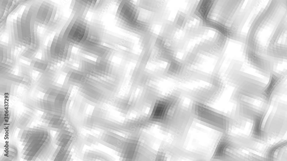 Poster abstract uneven deforming animated surface. background. 3d render