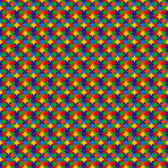 Color rainbow puzzle pieces background