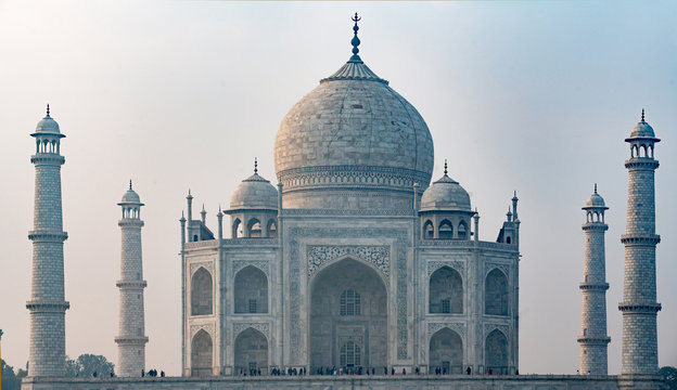 Taj Mahal -  architectural landmark of   India.   9000 pix  long side - for poster