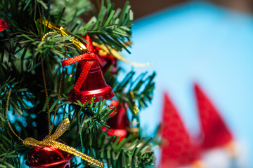 new year decoration with dwarfs