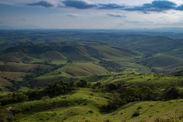 panorama of mountains