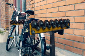 bicycle, equipment, sweden, nacka, stockholm