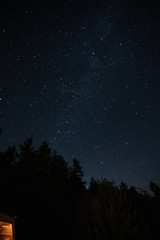 Fototapeta premium night sky with stars