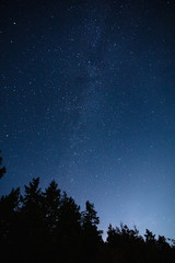 Obraz na płótnie Canvas Stars in the Sky Night Photography