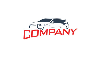 SUV Car Logo Vector Illustration