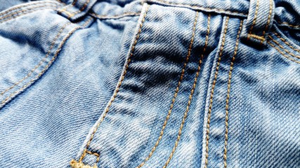 Rough, dense twill weave, from which classic jeans are sewn. Traditionally, denim in indigo dyed...