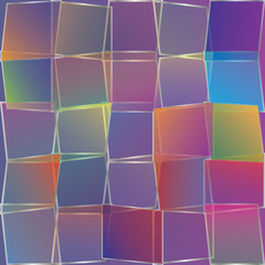 Abstract Geometric Colorful Background