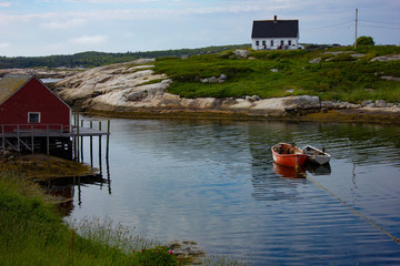 boat on the lake