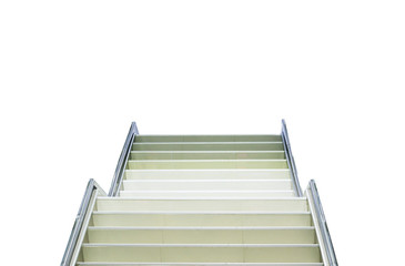 Fototapeta premium staircase isolated on white background, this has clipping path.