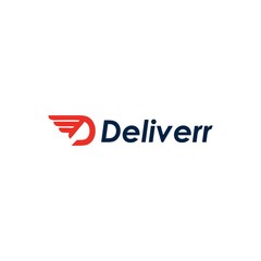 Delivery service logo design template