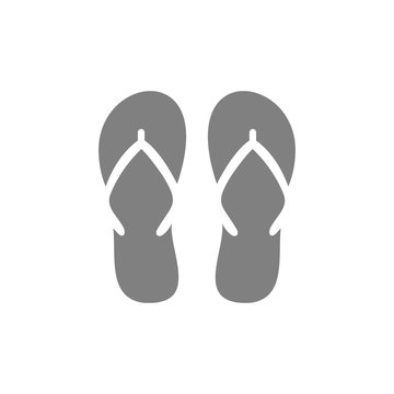 slipper icon vector design symbol