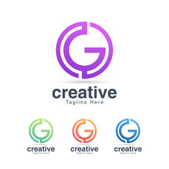 Letter G Logo For Media And Entertainment