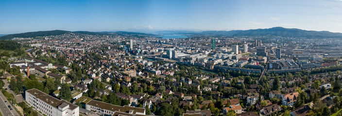 Obraz na płótnie Canvas Panorama Zürich